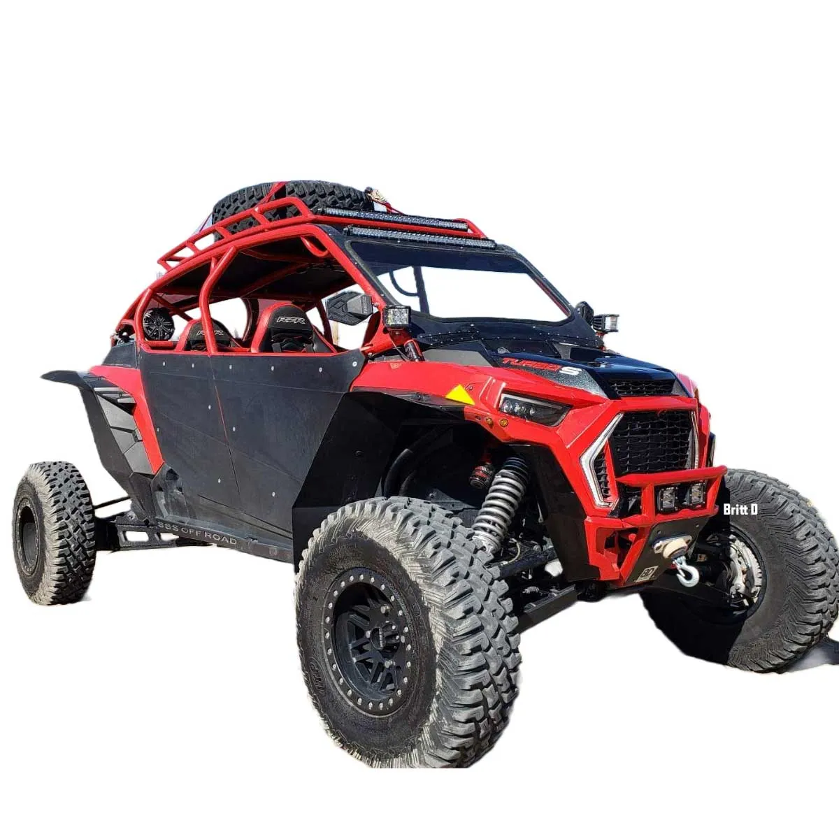 2018-2022 Polaris RZR Turbo S Max Coverage Fender Flares