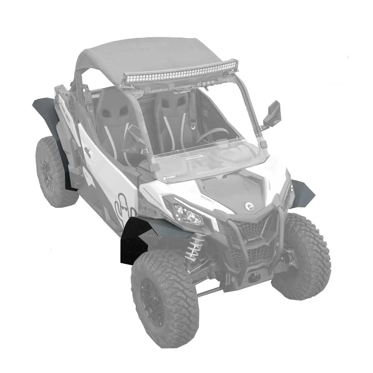 2019-2025 Can-Am Maverick Sport Max Coverage Fender Flares