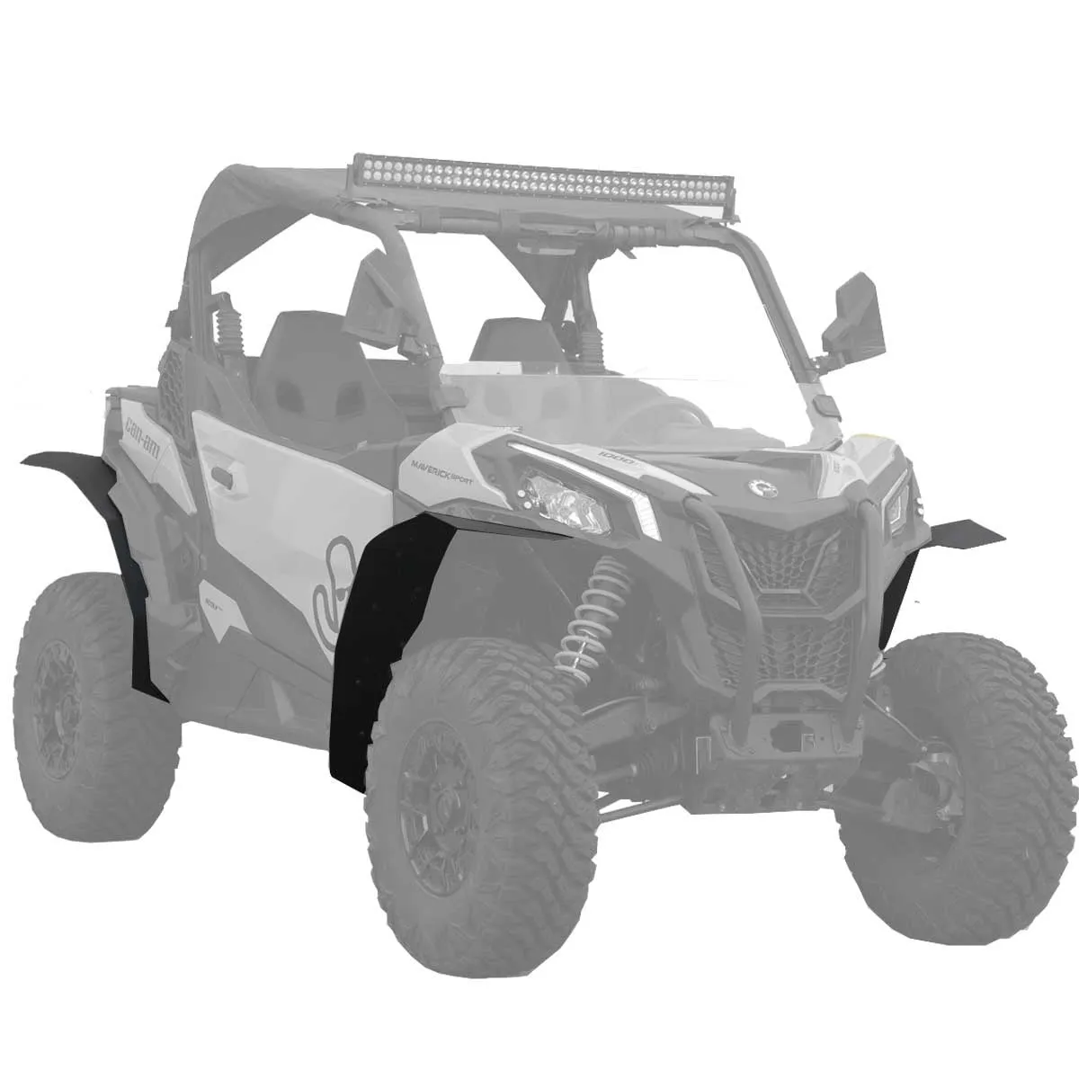 2019-2025 Can-Am Maverick Sport Max Coverage Fender Flares