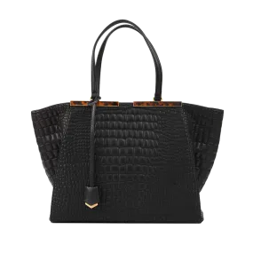 2Jours Crocodile Grande Shopping Bag