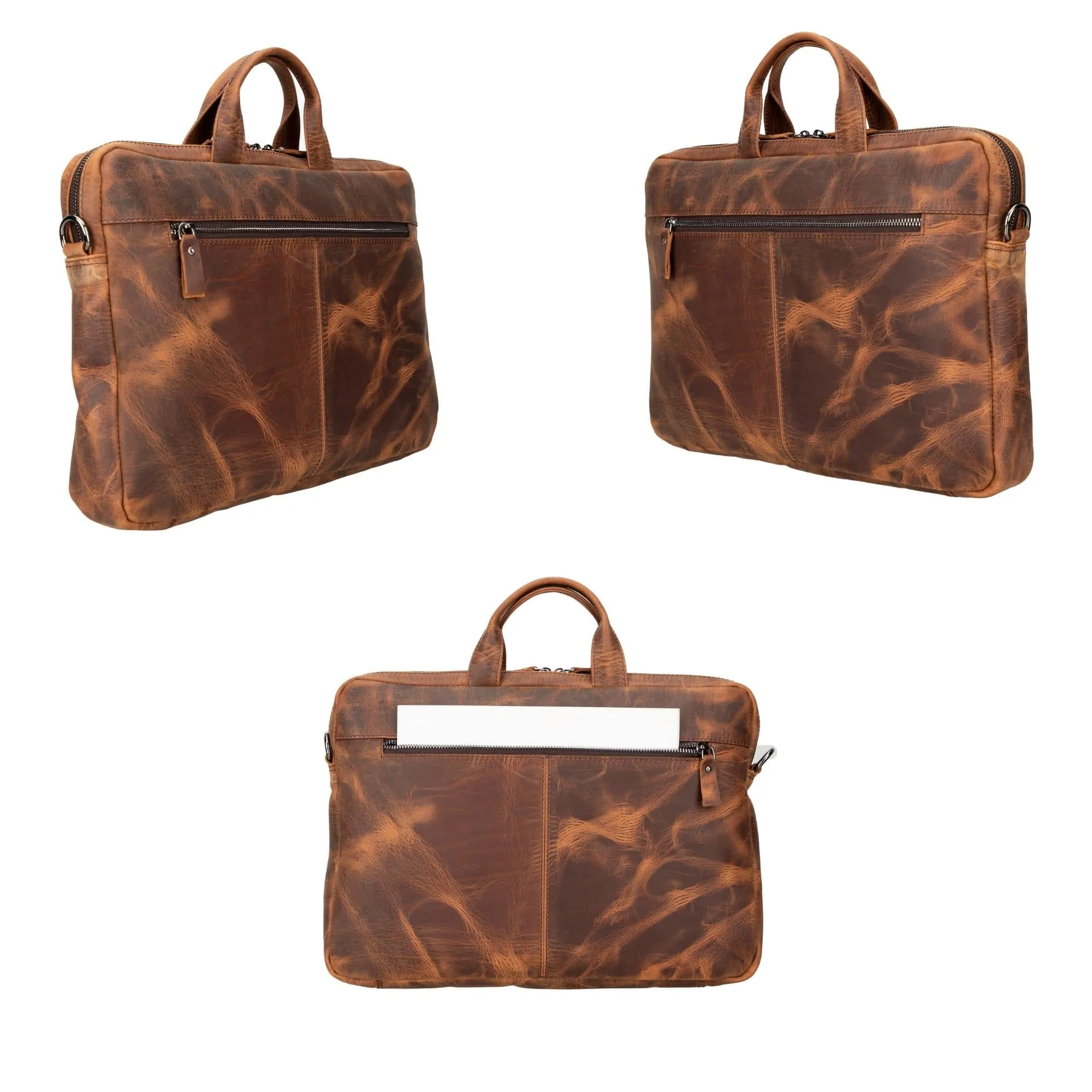 Afton MacBook Leather Sleeve and Bag