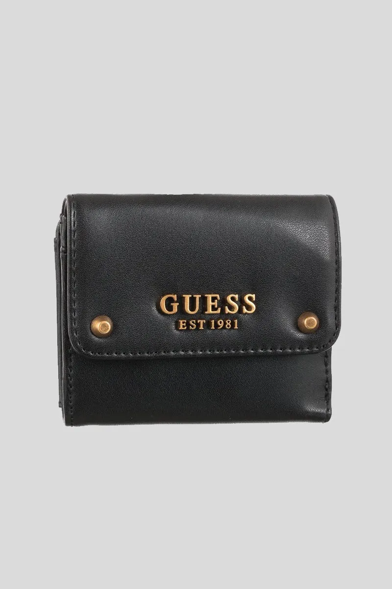 Amantea Slg Card & Coin Purse - Black