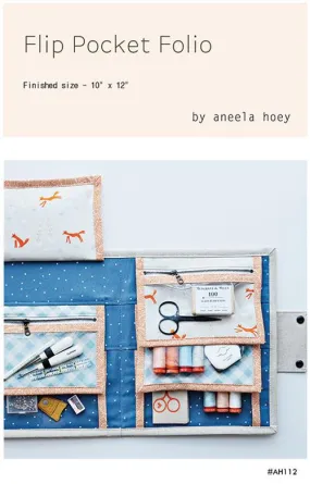 Aneela Hoey Flip Pocket Folio Pattern