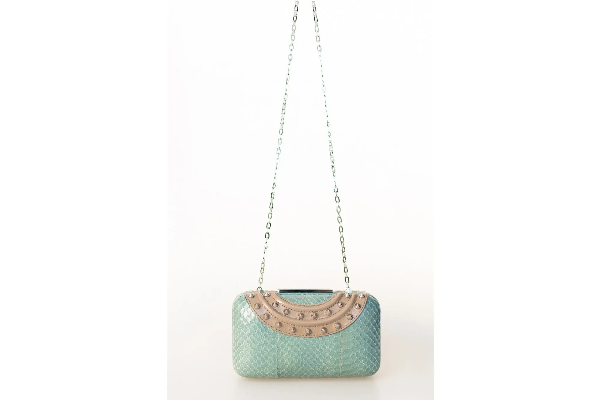 Aqua Gina Clutch