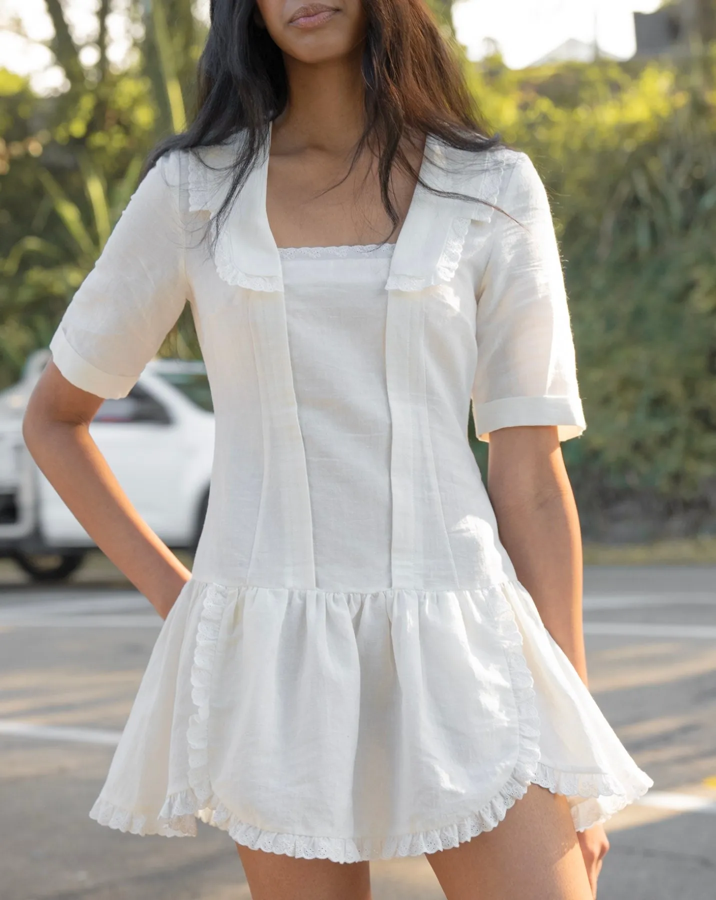 Armistice Dress - White