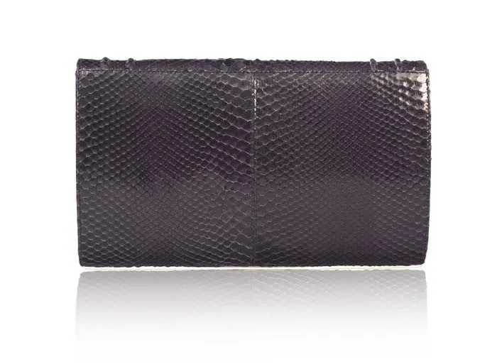 Aubergine Jeeda Clutch