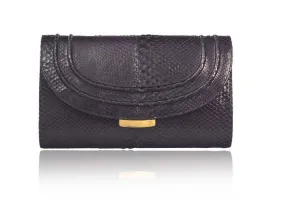 Aubergine Jeeda Clutch