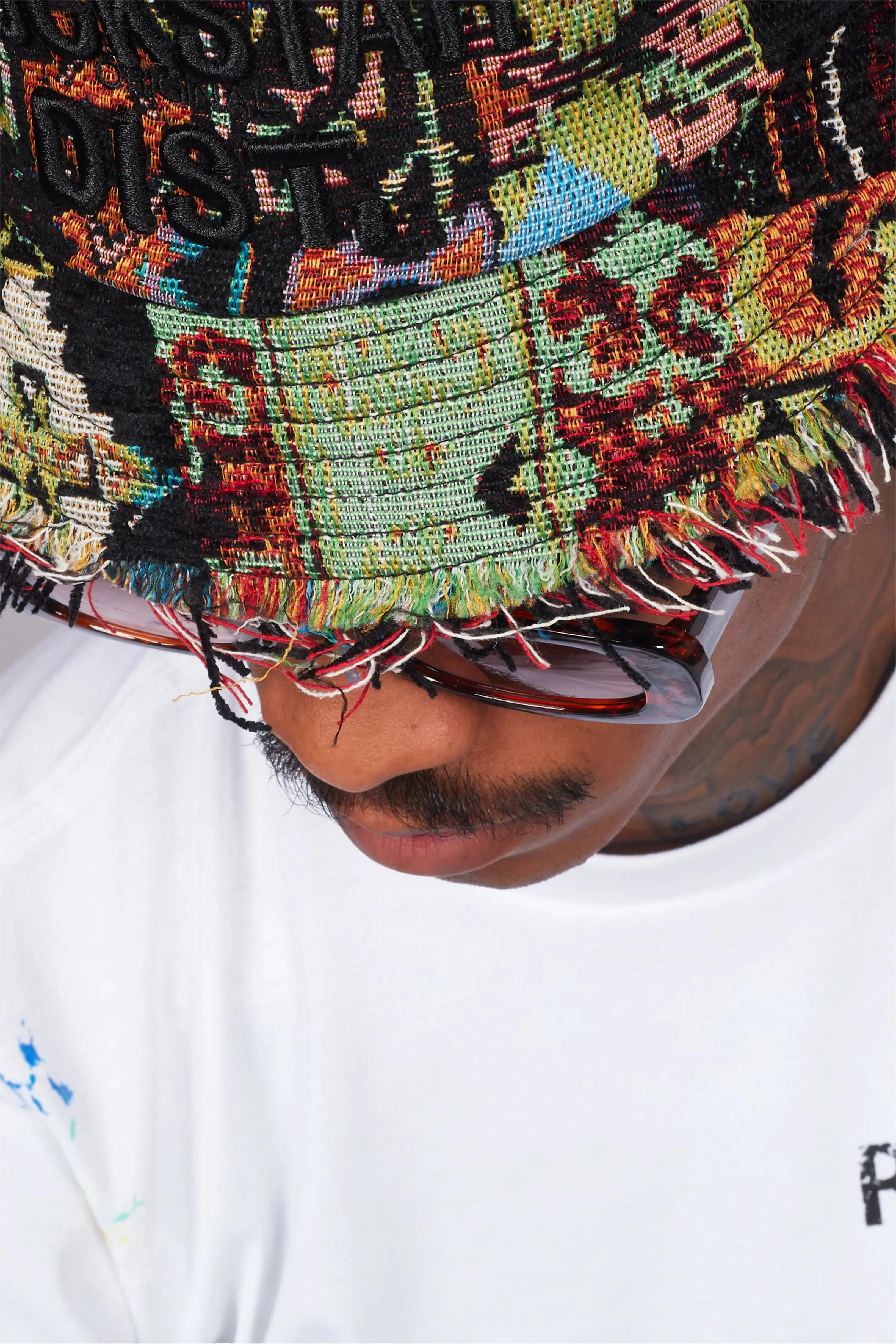 Ayami Green Tapestry Bucket Hat