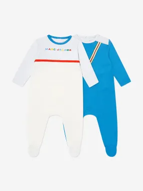 Baby Boys Babygrow Set in Blue