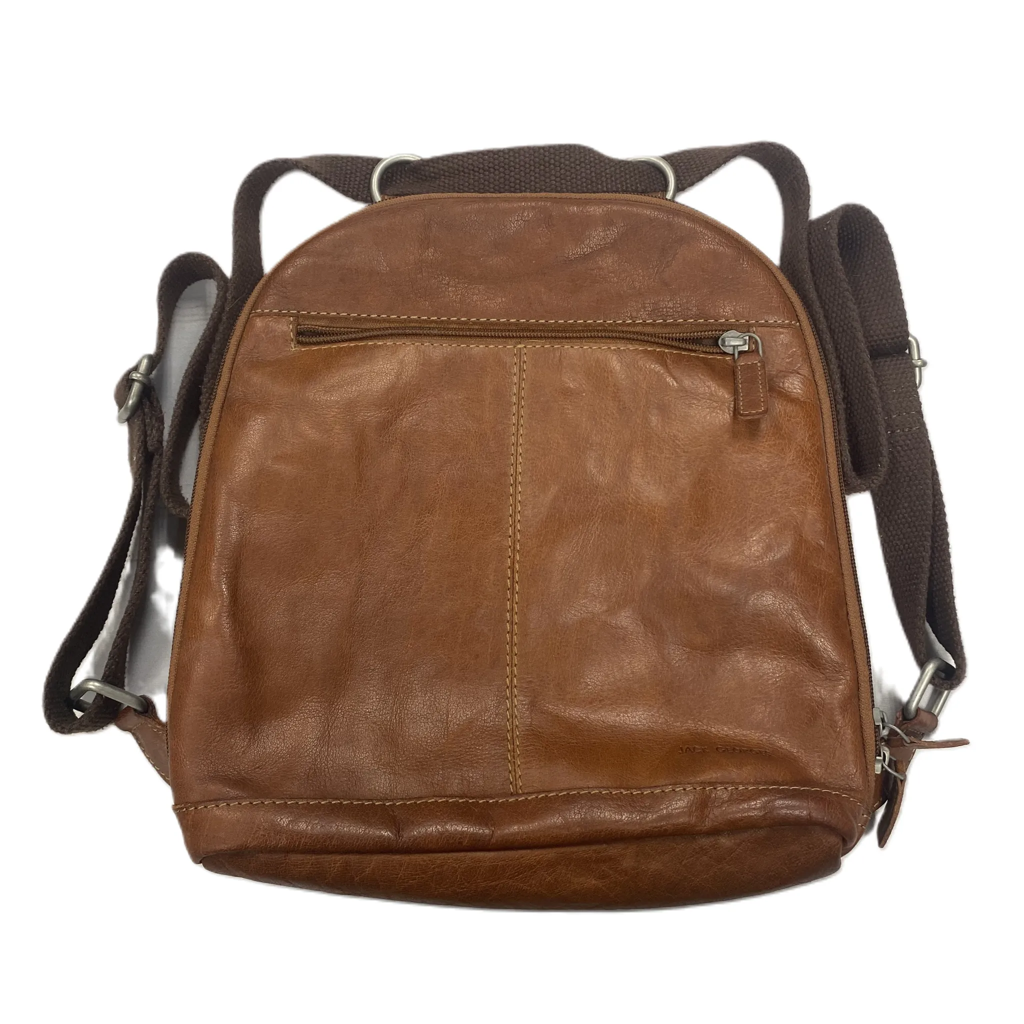 Backpack Leather By Georges, Size: Small