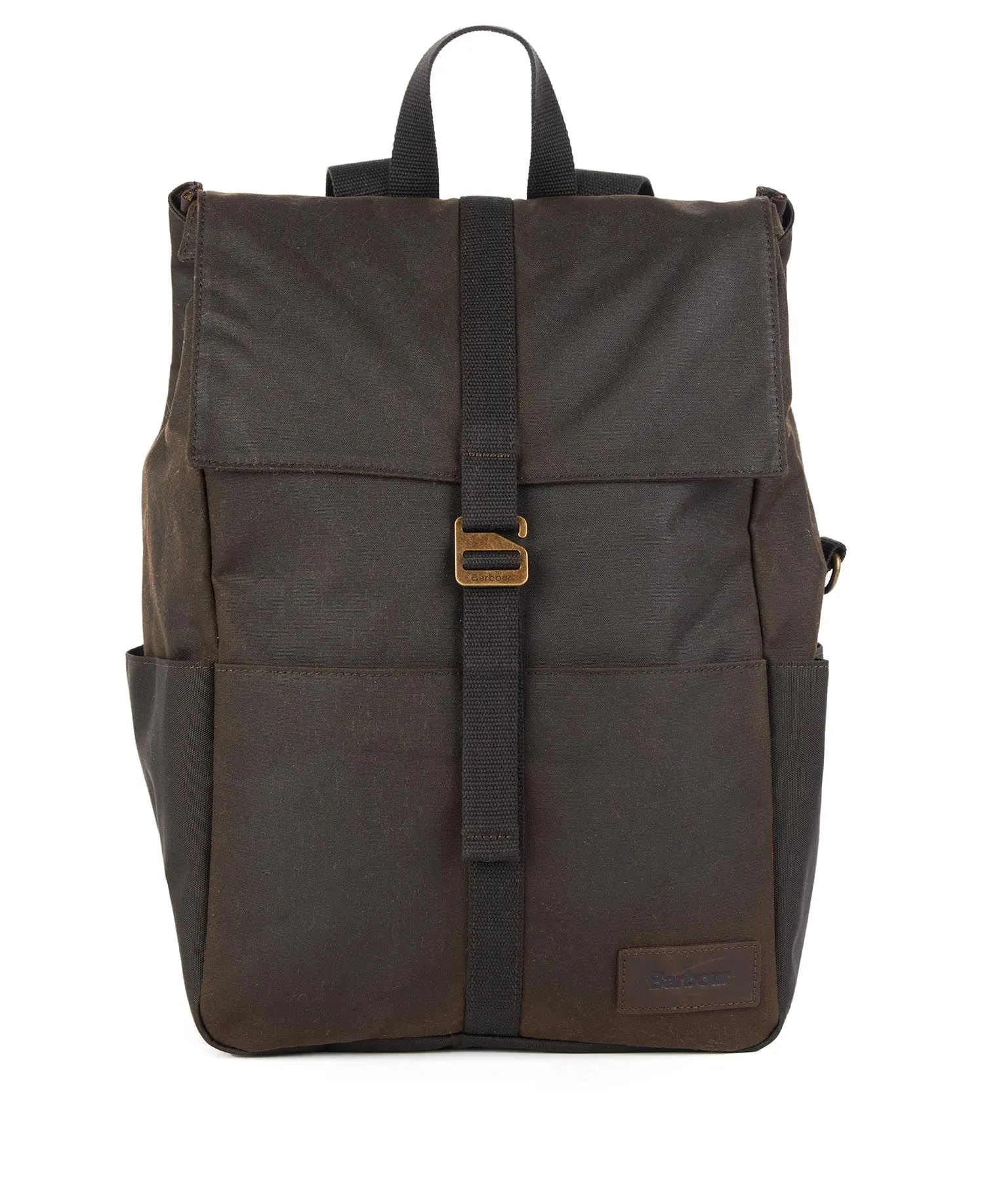 Barbour Mens Essential Wax Knapsack Backpack