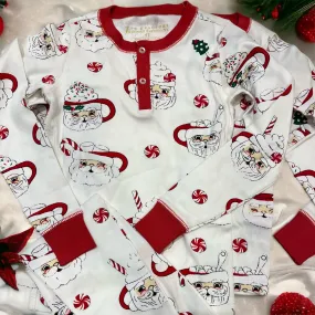 Beaufort Bonnet Santa Face Pajamas