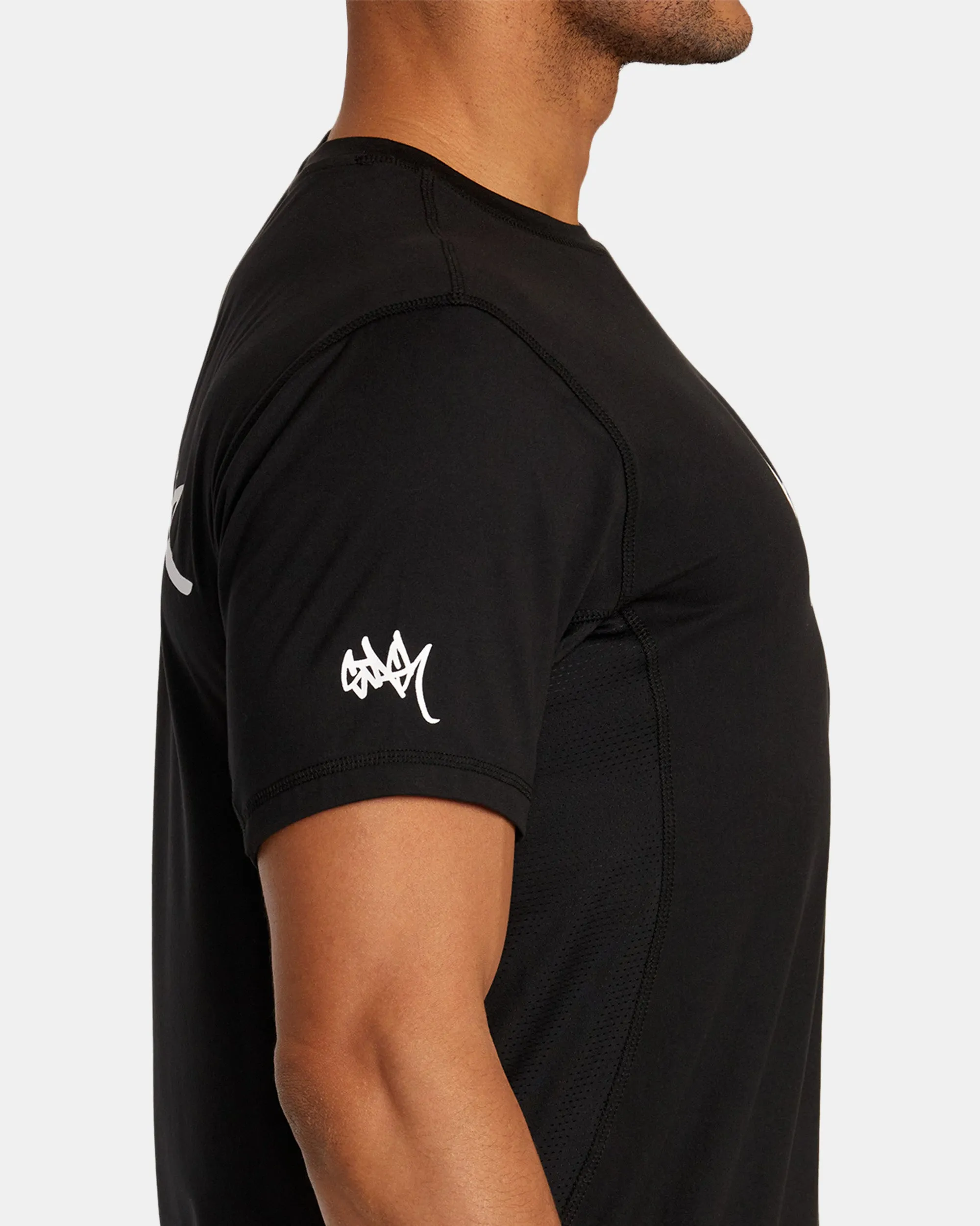 Bedwin x Stash Vent T-Shirt - Black