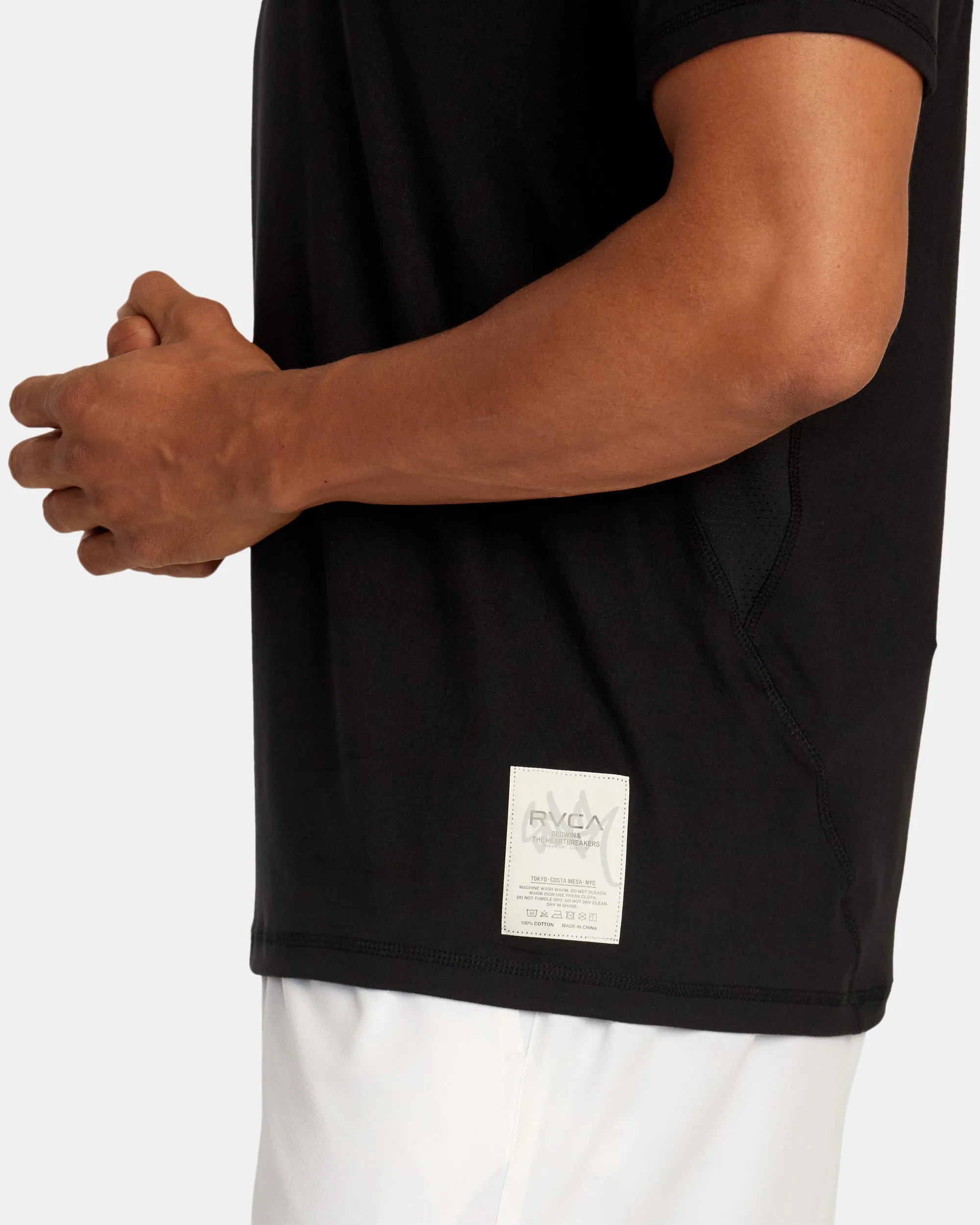 Bedwin x Stash Vent T-Shirt - Black