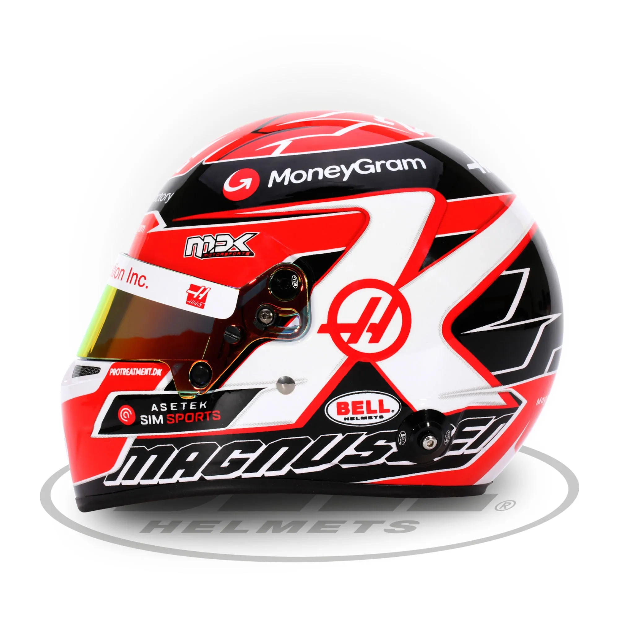 Bell 1:2 Scale Mini Helmet Kevin Magnussen 2023