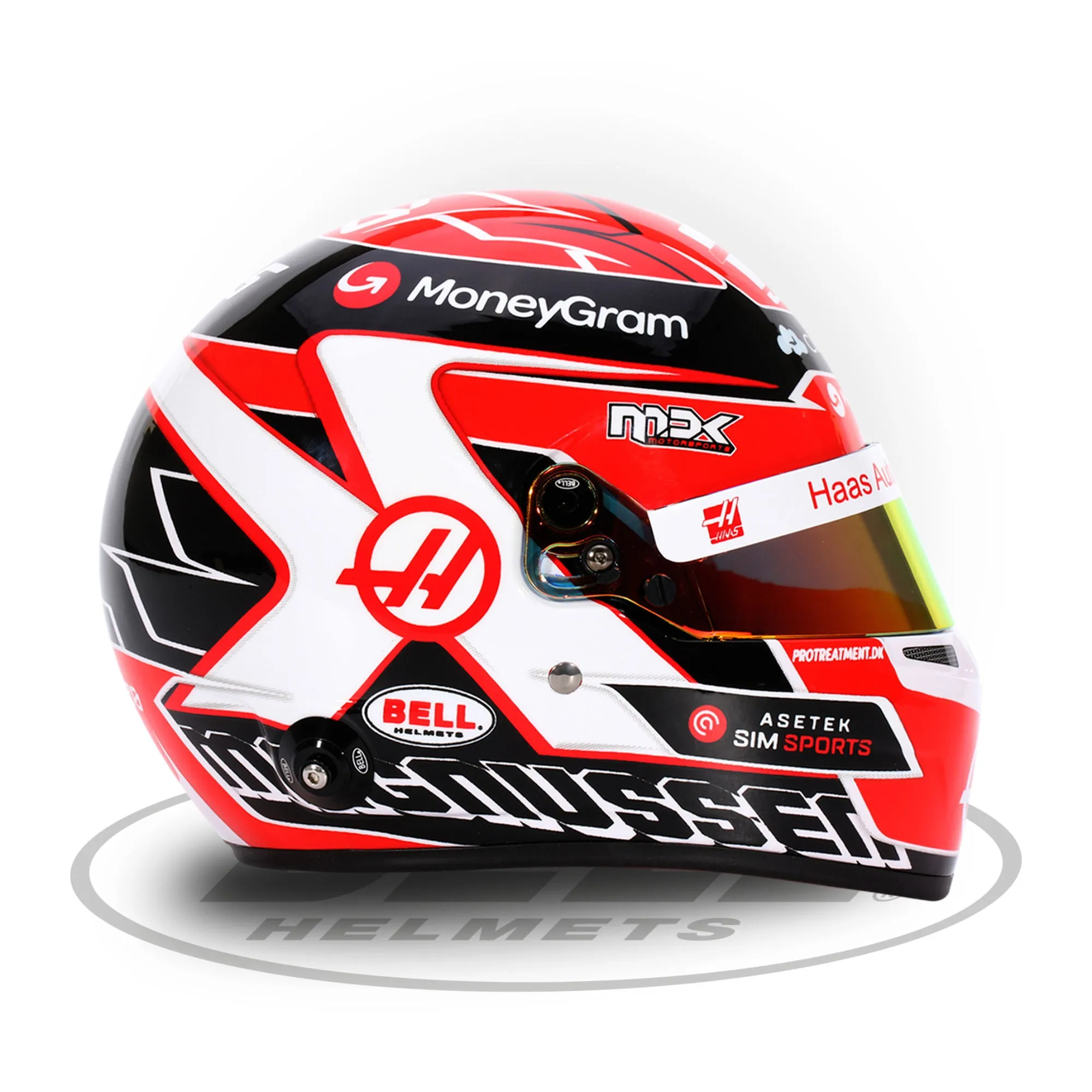 Bell 1:2 Scale Mini Helmet Kevin Magnussen 2023