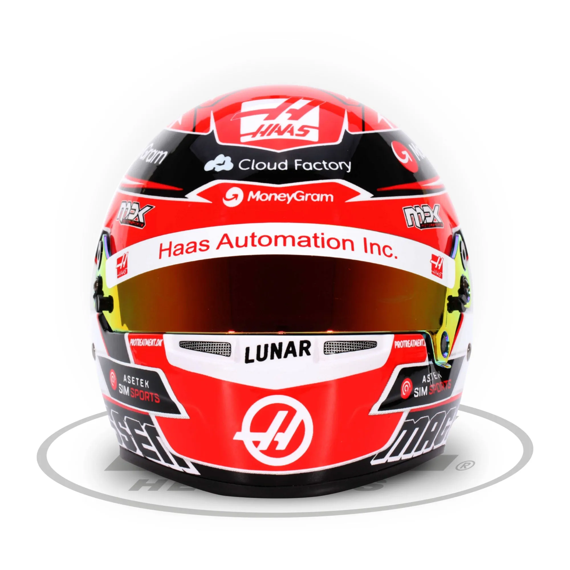 Bell 1:2 Scale Mini Helmet Kevin Magnussen 2023