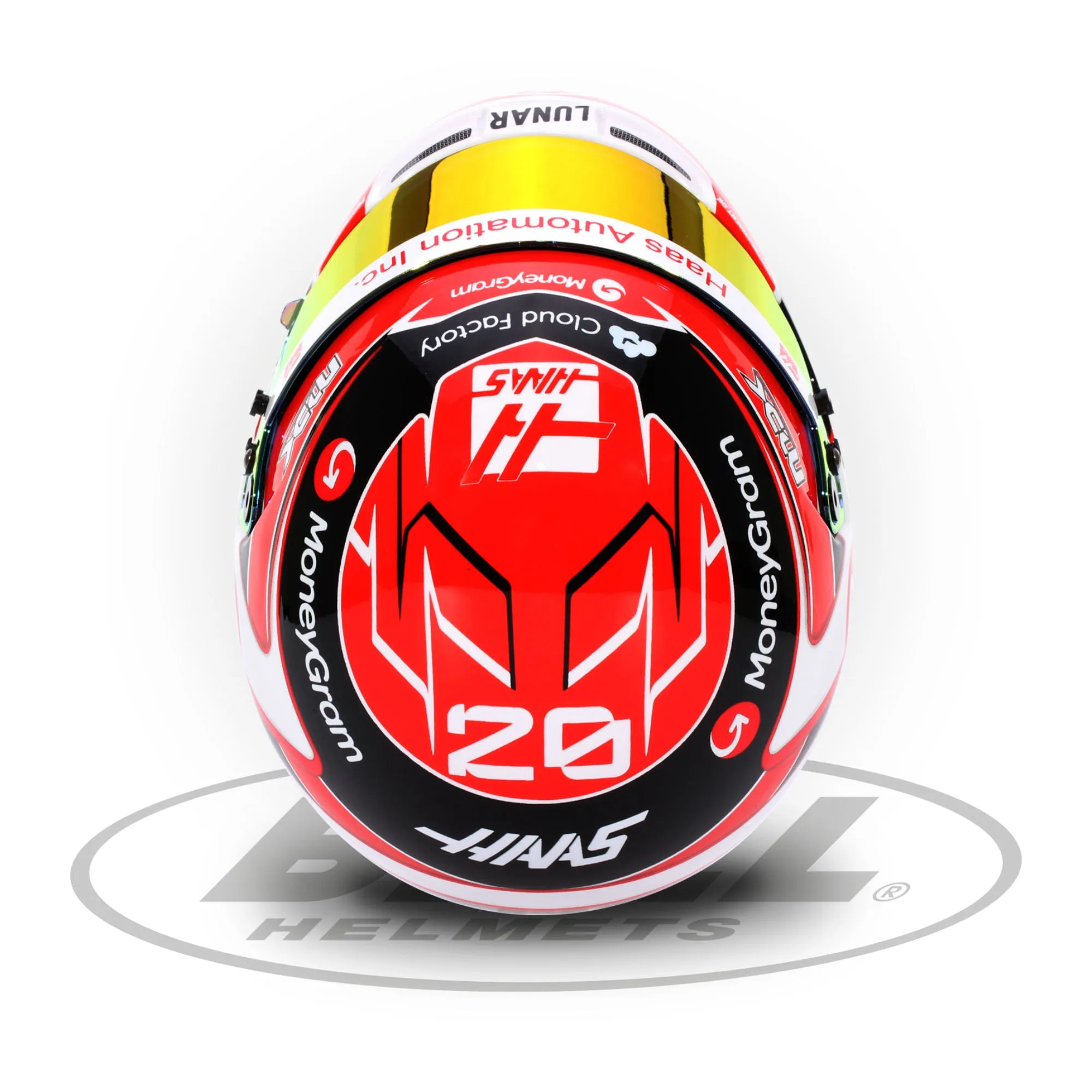 Bell 1:2 Scale Mini Helmet Kevin Magnussen 2023