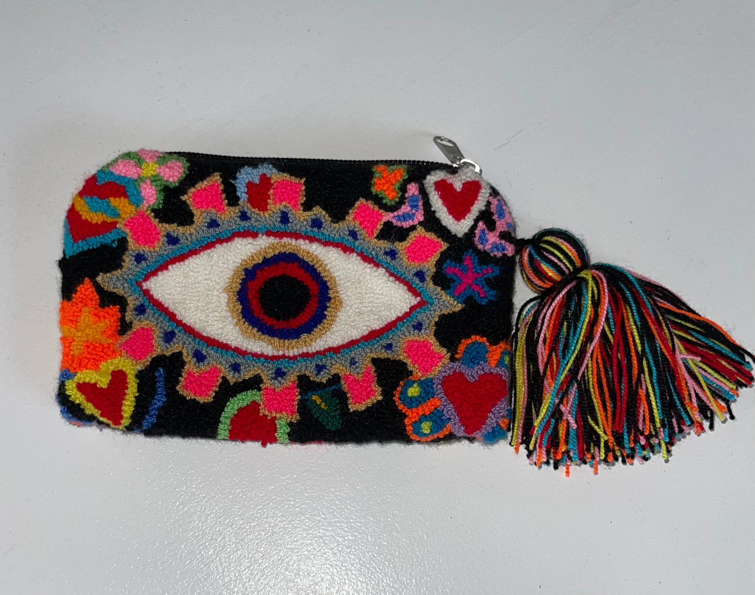 Black Eye Coin Purse w/ Tassel