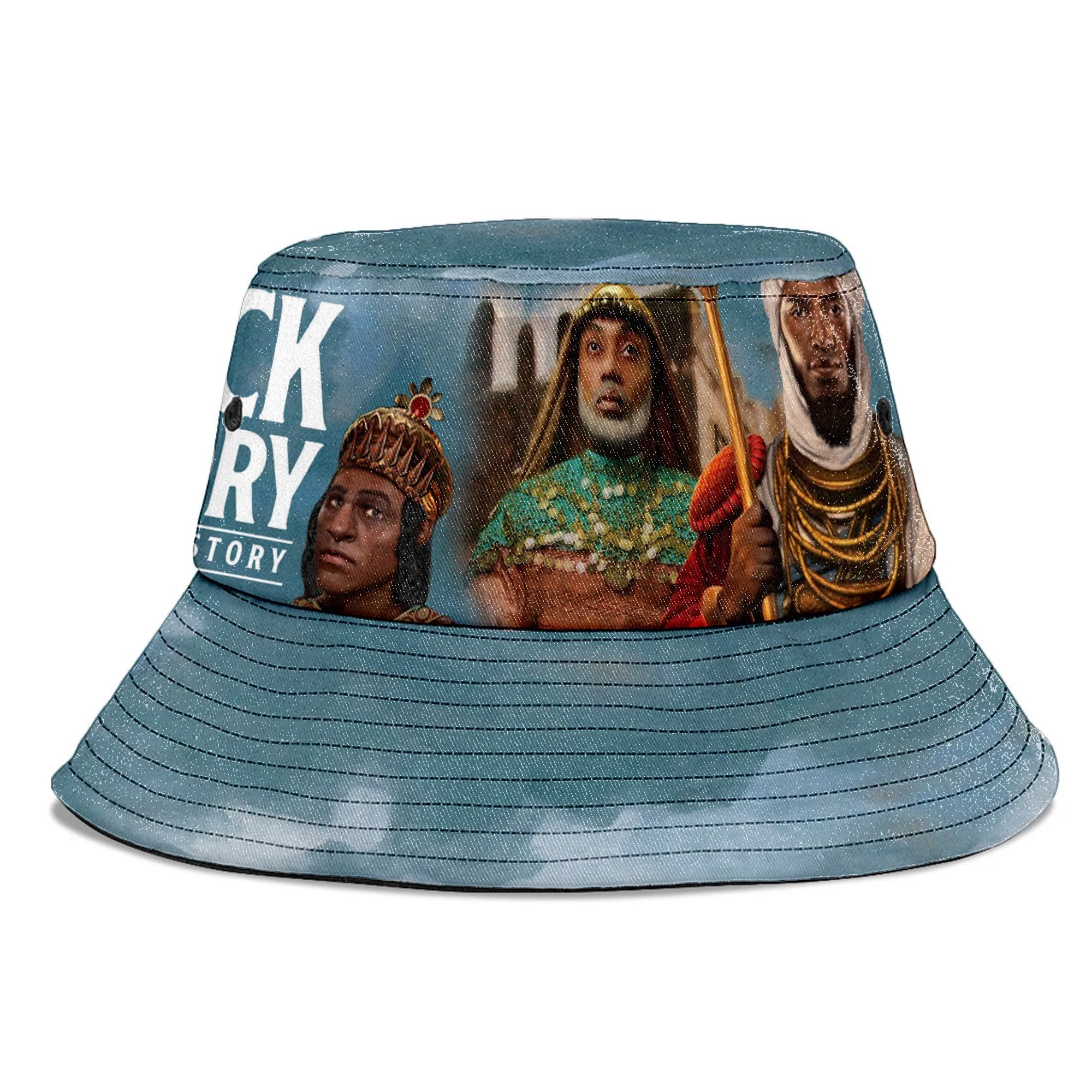 Black History Is World History Bucket Hat