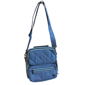 BLUE HANDBAG by LUG Size:MEDIUM