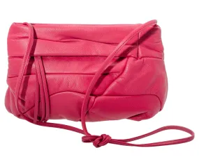 Bodhi Small Soft Leather Clutch in Country Rose