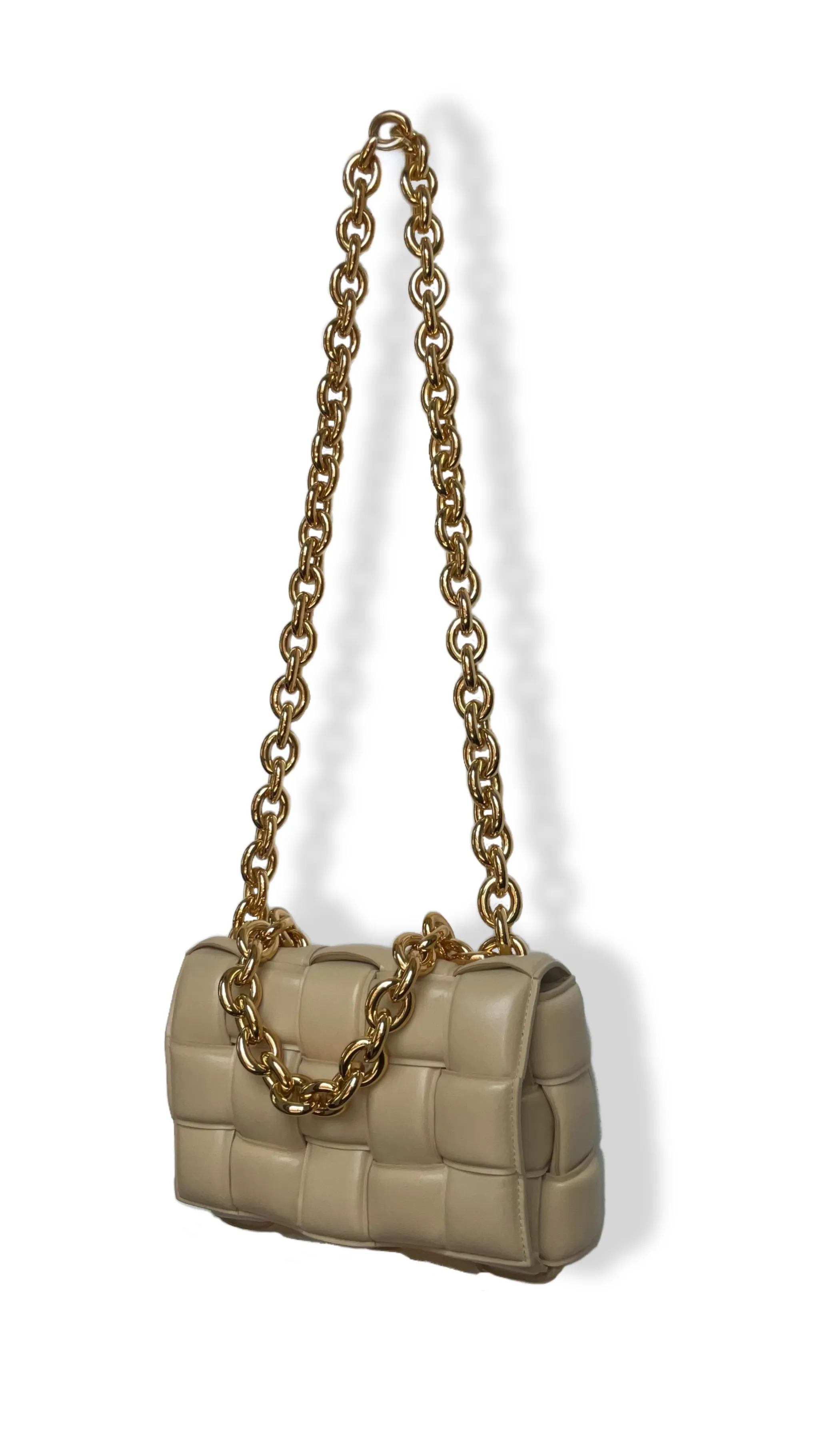 BOTTEGA VENETA Padded Chain “CASSETTE” Bag