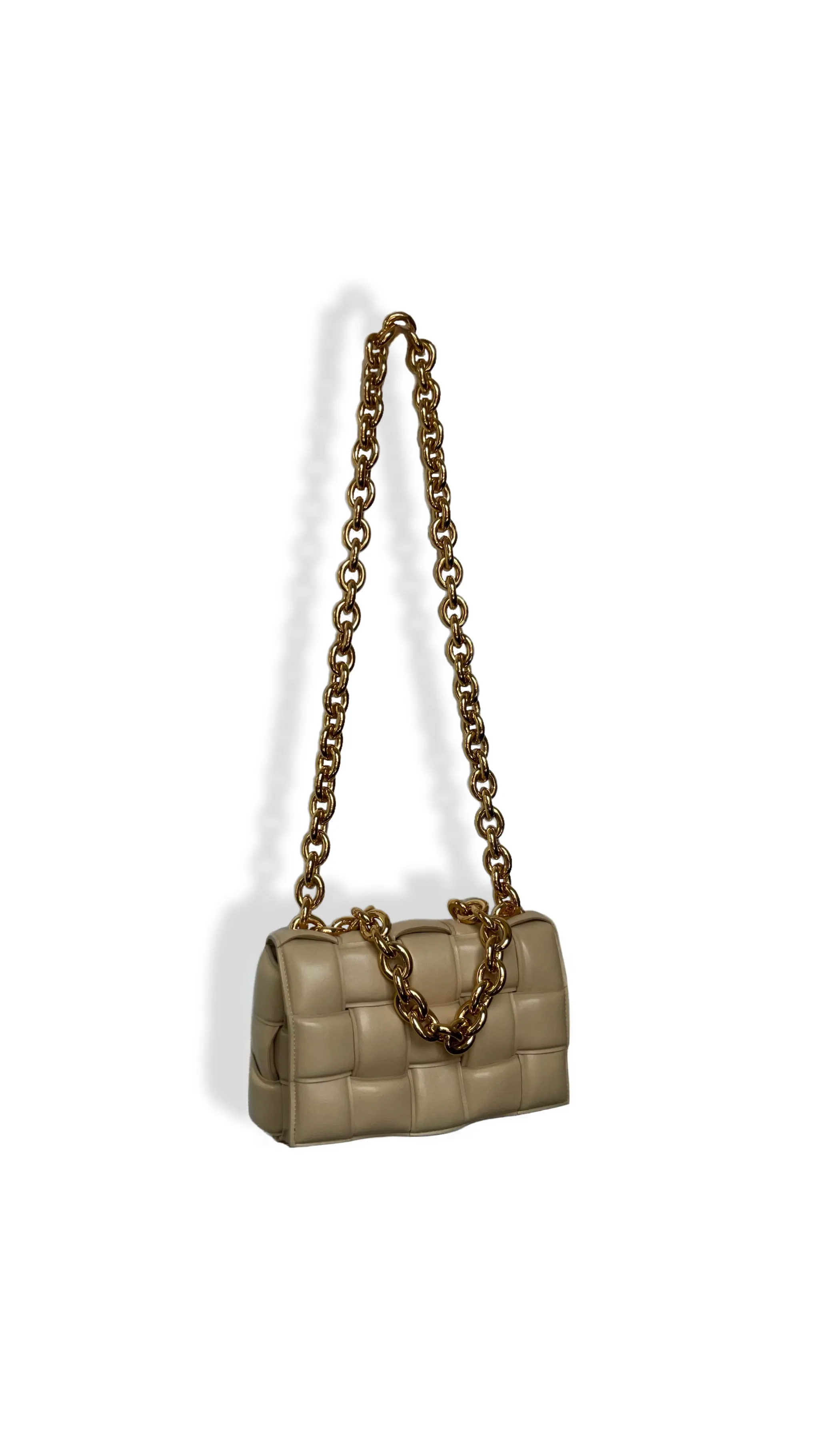 BOTTEGA VENETA Padded Chain “CASSETTE” Bag