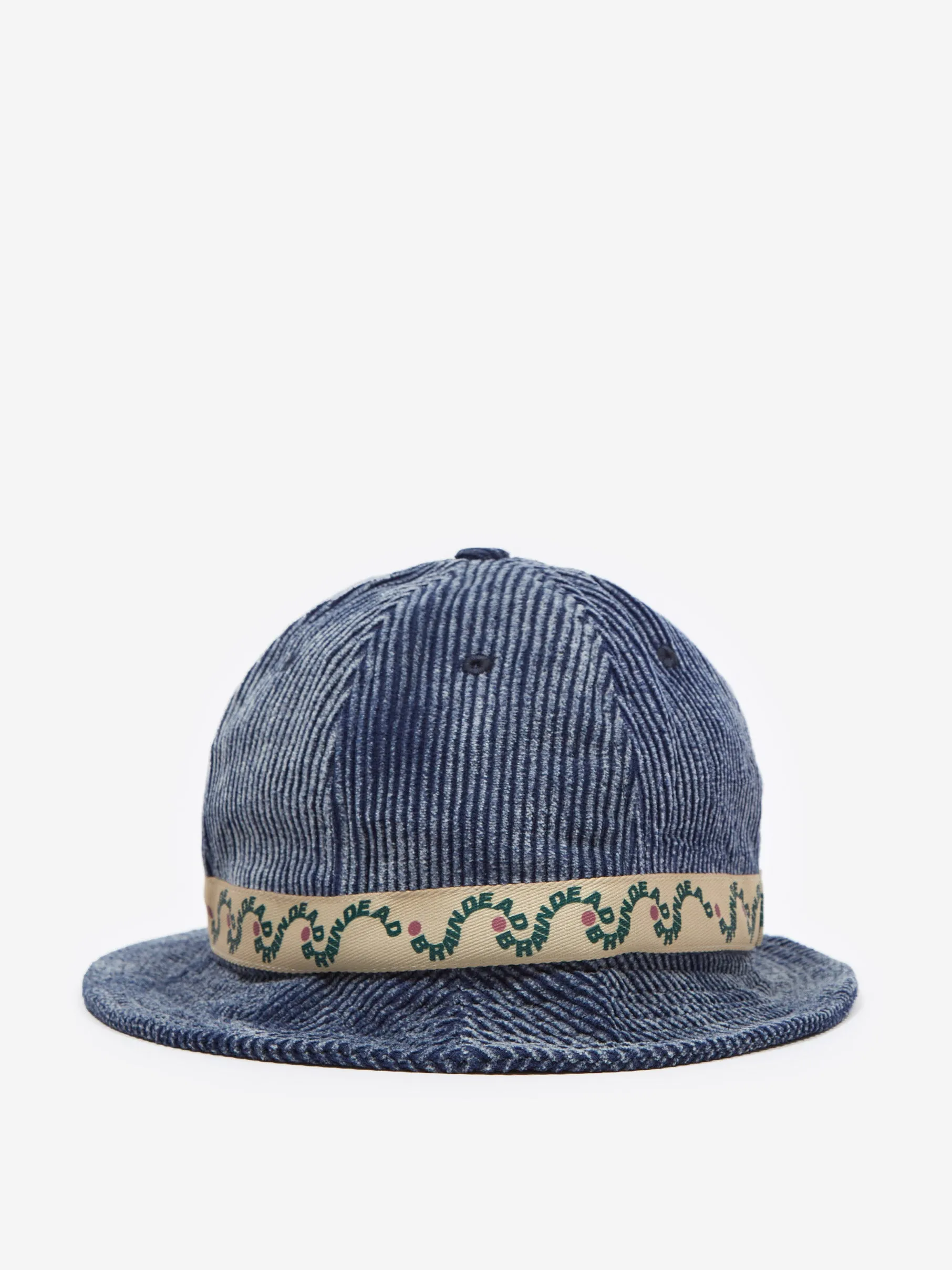 Brain Dead BD Wave Bell Bucket Hat - Navy