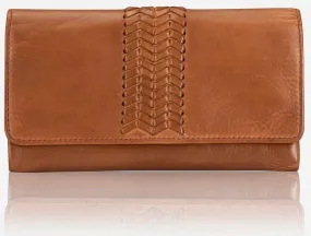 Brando Seymour Hepburn Purse With Flap | Tan