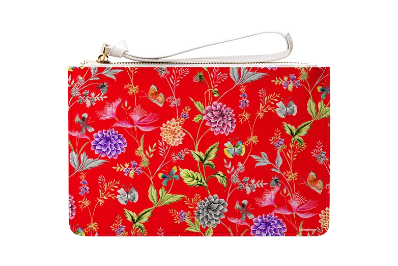 Broadview Red Clutch Bag