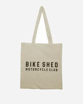 BSMC BRICK LOGO TOTE BAG - NATURAL