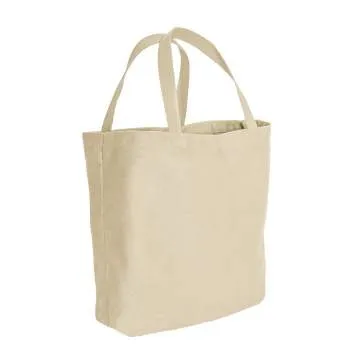 Canvas Camo And Solid Tote Bag