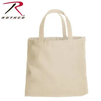 Canvas Camo And Solid Tote Bag