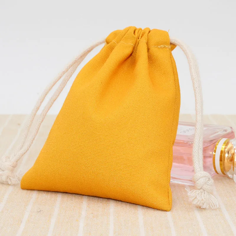 canvas jewelry toy storage bag