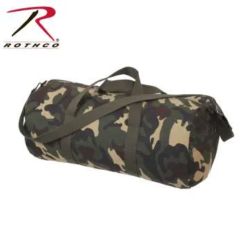 Canvas Shoulder Duffle Bag - 24 Inch