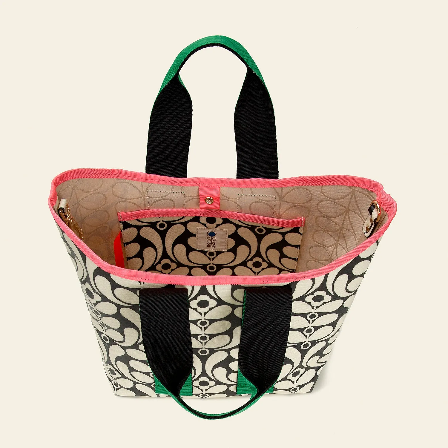 Carrysmall Medium Tote - Nouveau Stem