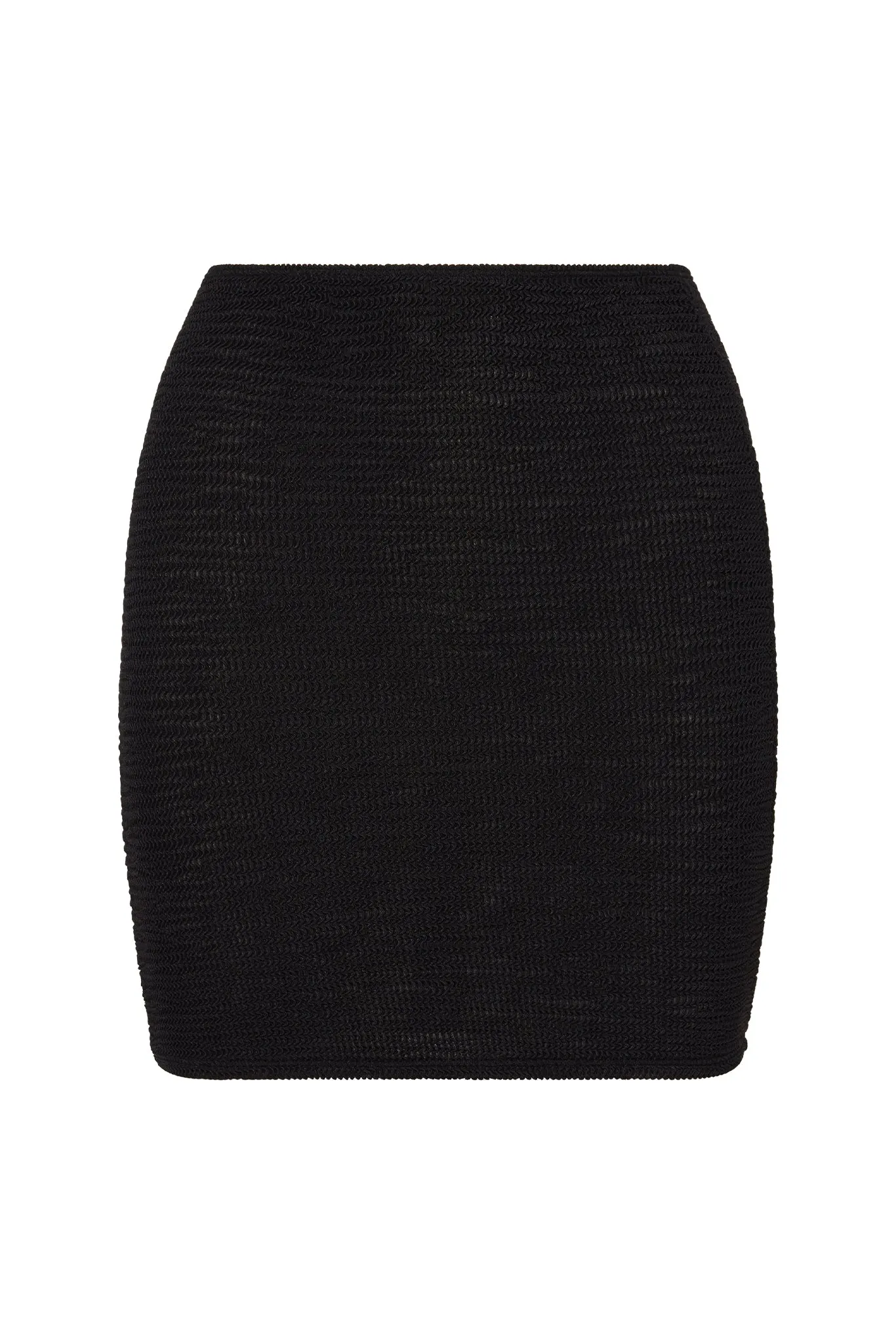 Cayman Skirt - Black Crinkle