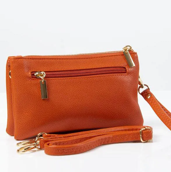 Clutch Bag | Toni | Orange