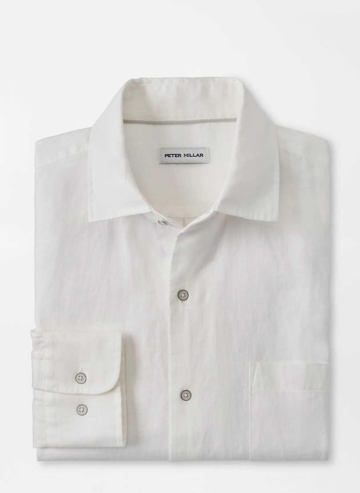 Coastal Garment Dyed Linen Sport Shirt