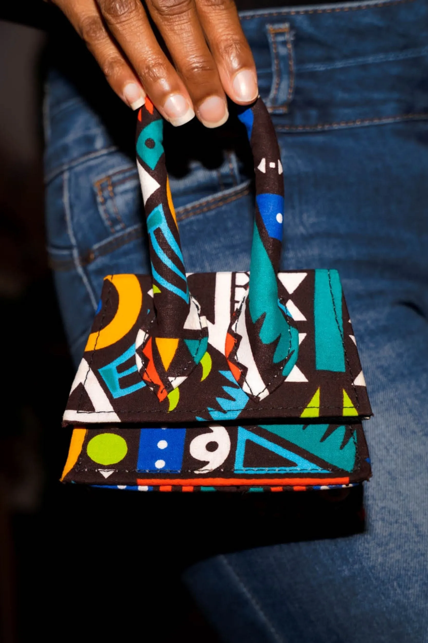 COCO African Print Micro Bag (Belt Bag)