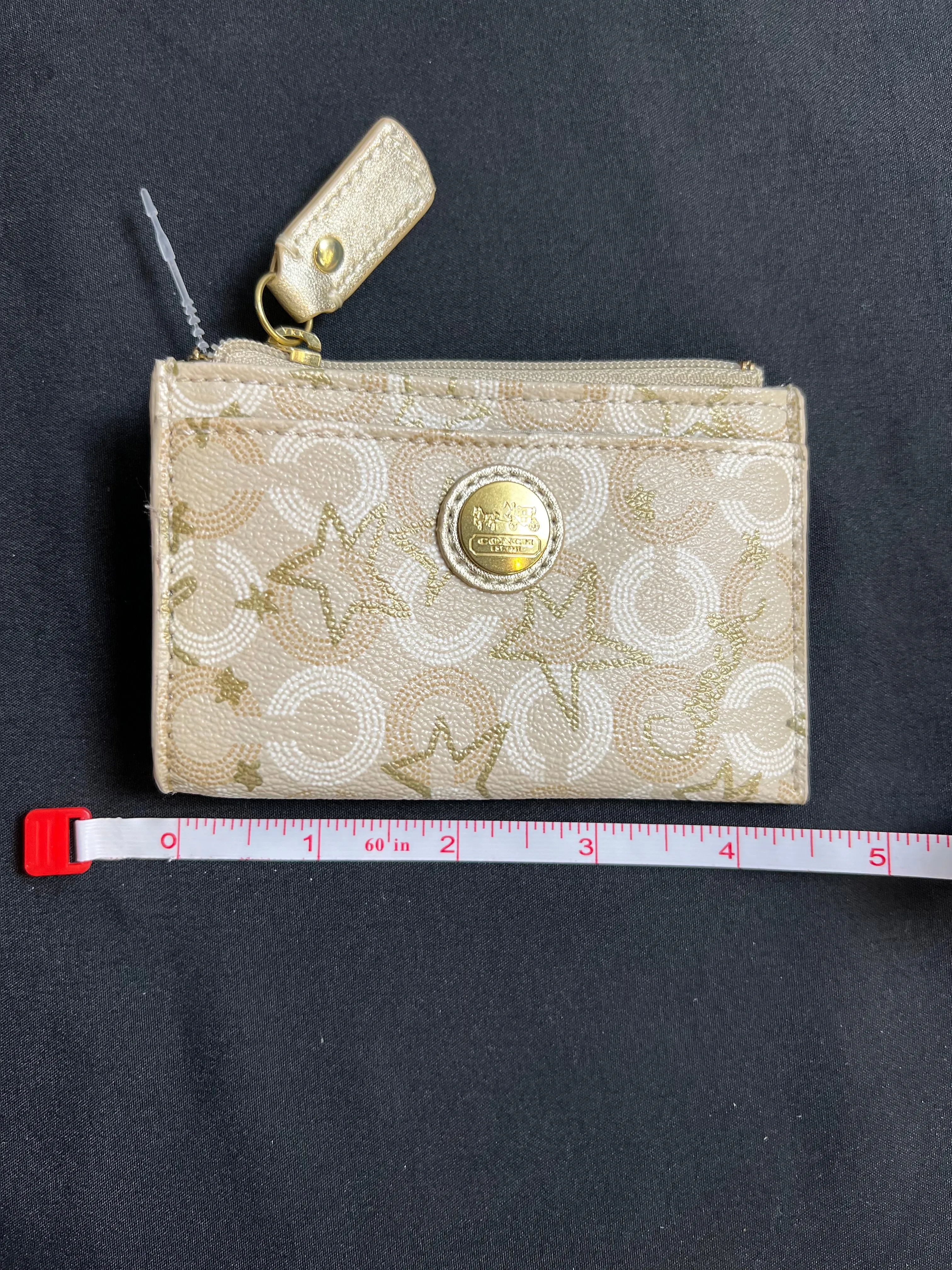 Coin Purse Designer By Coach  Size: Small