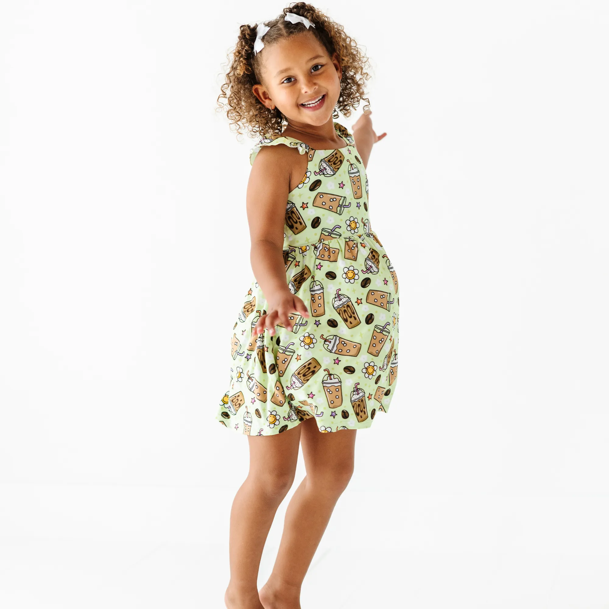 Cold Brew Crew Toddler/Girls Dress