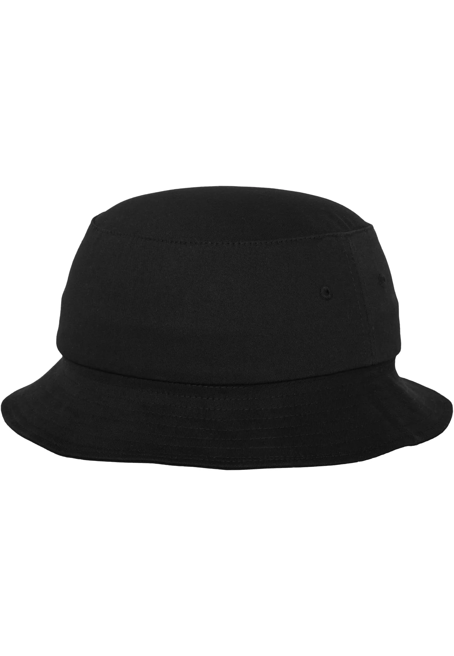 Cotton Twill Bucket Hat - Black