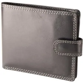 Dakota Leather Wallet | Black