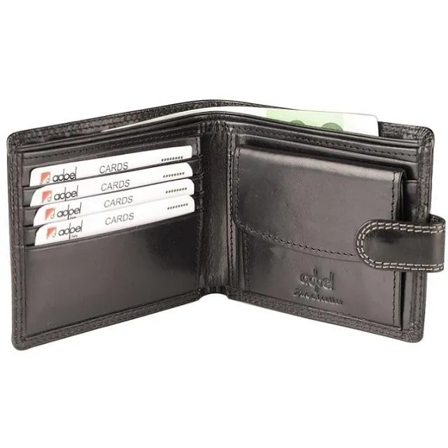 Dakota Leather Wallet | Black