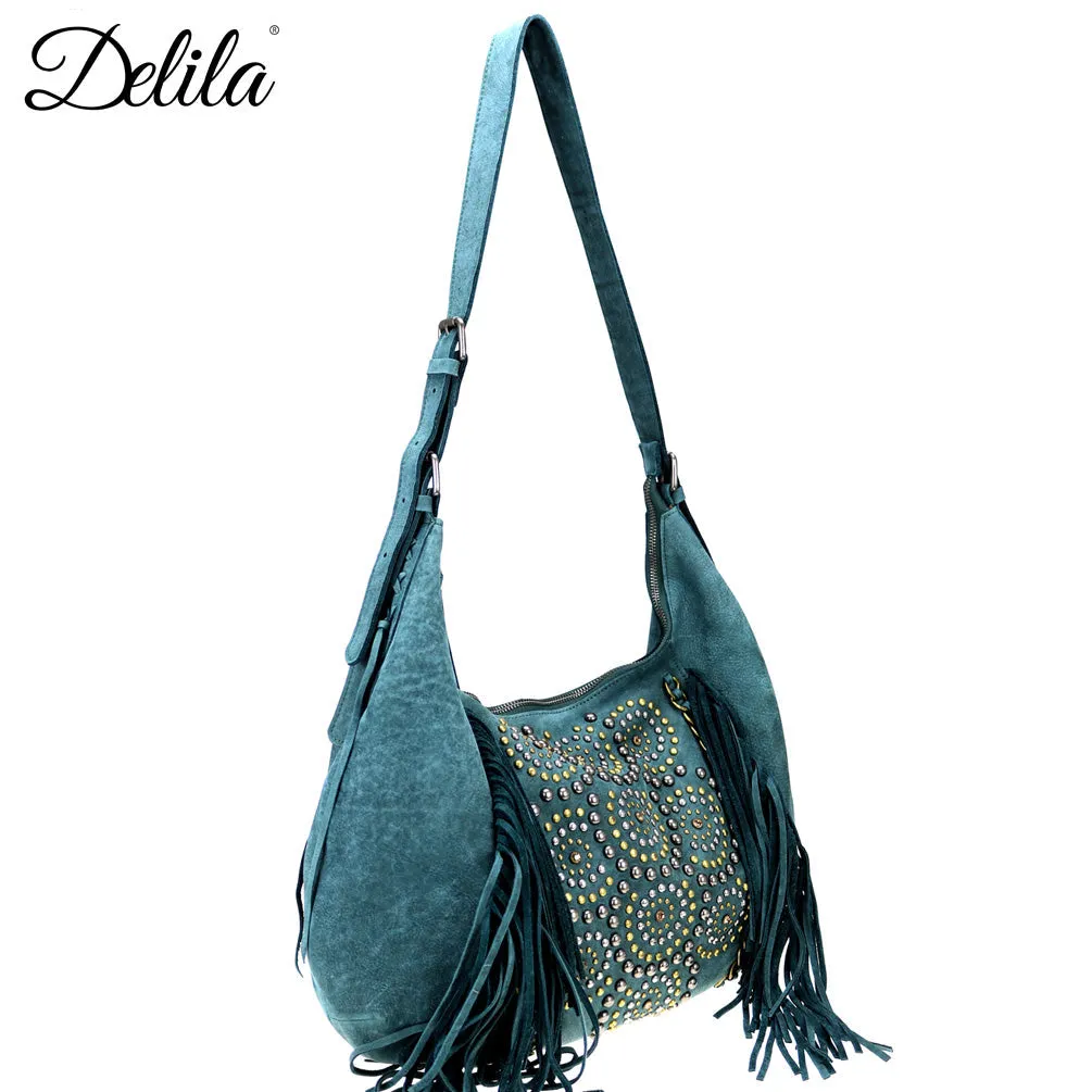 Delila 100% Genuine Leather Collection Hobo