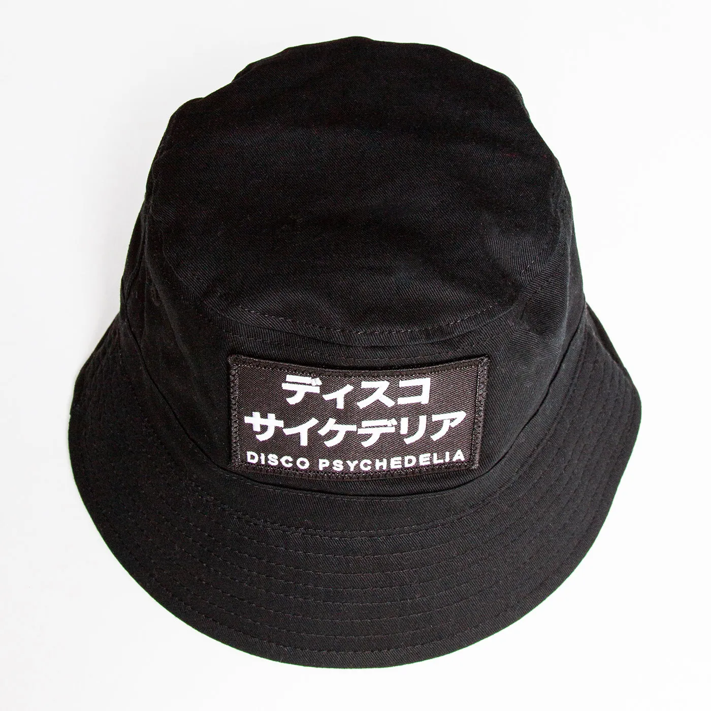 Disco Psychedelia - Bucket Hat - Black