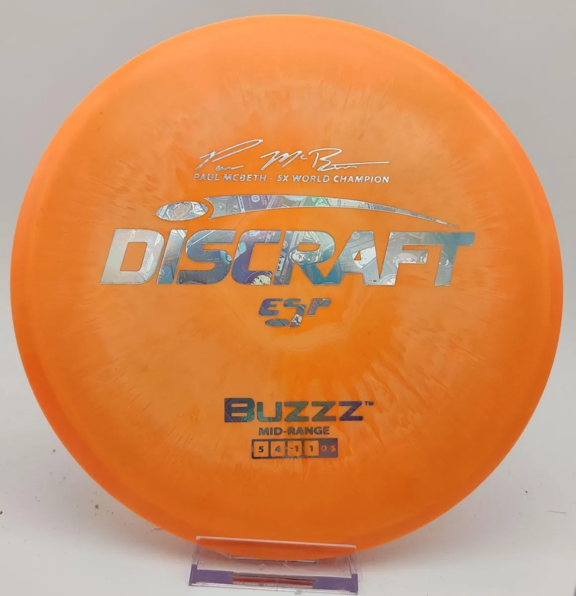 Discraft Paul McBeth 5x ESP Buzzz