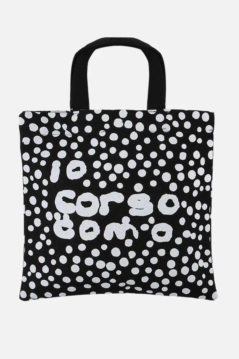 Dust canvas shopping bag